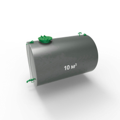 Фото резервуара (емкости) горизонтального стального подземного РГСП 10 м3 Резервуар (емкость) горизонтальный стальной подземный РГСП 10 кубов